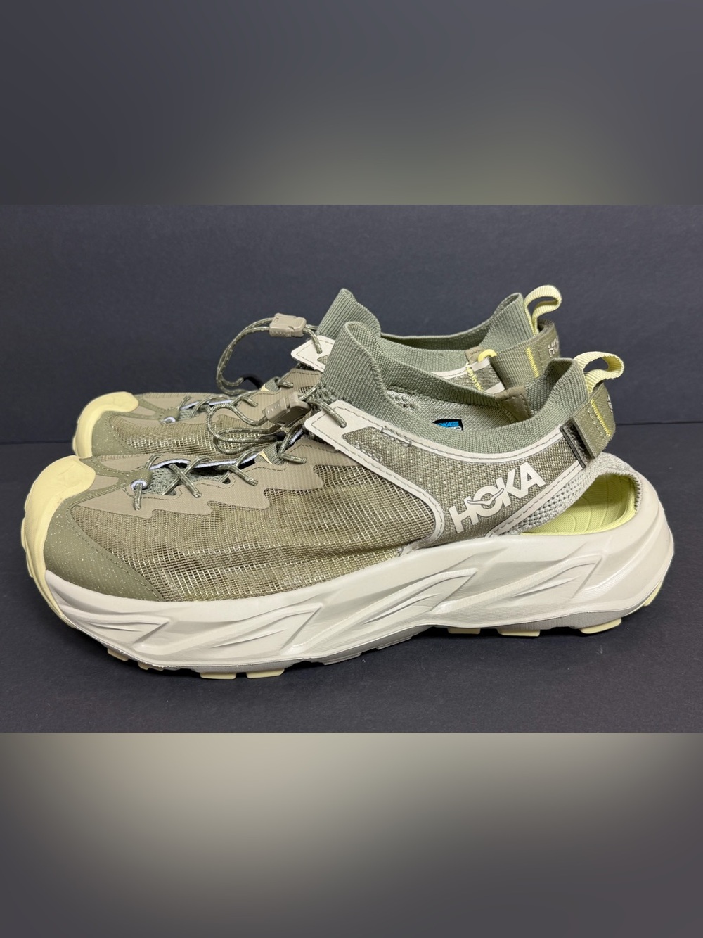 Hoka Hopara 2 Men's Size 10.5D Wild Oyster Mushroom Trail Hiking Shoes WORN ONCE